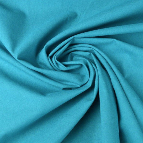 Coton bleu turquoise